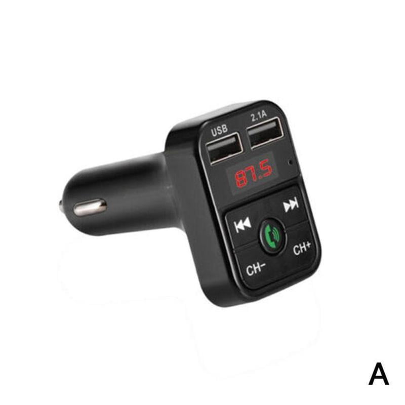 G7 Hands-free Bluetooth Car Kit FM Transmitter Charger Adapter MP3 Player F1 