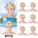 thumbnail image 1 of Gorro Baño Con Flores 3D Transpirable para Acuáticos Mujer (diseño Y Color), 1 of 5