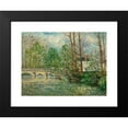 thumbnail image 2 of Maxime Maufra 24x19 Black Modern Framed Museum Art Print Titled - Spring Landscape in Lavardin, Loir-Et-Cher (1907), 2 of 5