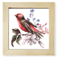 thumbnail image 1 of Branch Birds flor Pantalla de escritorio de pared de fotograma cuadrado, 1 of 4