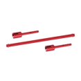 thumbnail image 3 of Eje de hélice resistente y conjunto de junta de hélice Eje de transmisión central Actualización para modelos TT02 TT02B RC Vehículos Automóvil DIY Rojo, 3 of 10