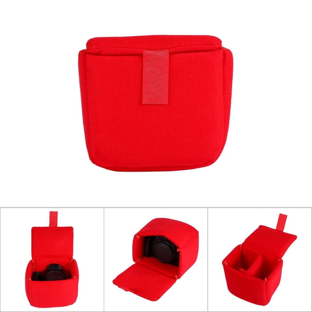 DSLR Camera Bag Insert Pad Shockproof Protection Camera Case Bag Accessory, Velvet Material, Easy Installation, Shockproof Performance for Photographing