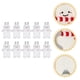 thumbnail image 4 of 10pcs Botellas de Navidad de Navidad Gingerbread Man Frascos de dulces Botellas de jugo 500ml, 4 of 8