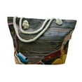 thumbnail image 4 of 2 Pack Women's Colorful Canvas Tote Beach Bag With Double Rope Handle - Random 2 Pack, 4 of 11