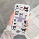 thumbnail image 1 of Funda de silicona suave para iphone, carcasa con diseño de Kuromi Melody, Sanrio, para iphone 7, 8 Plus, SE 2020, SE2020 Fivean unisex, 1 of 2