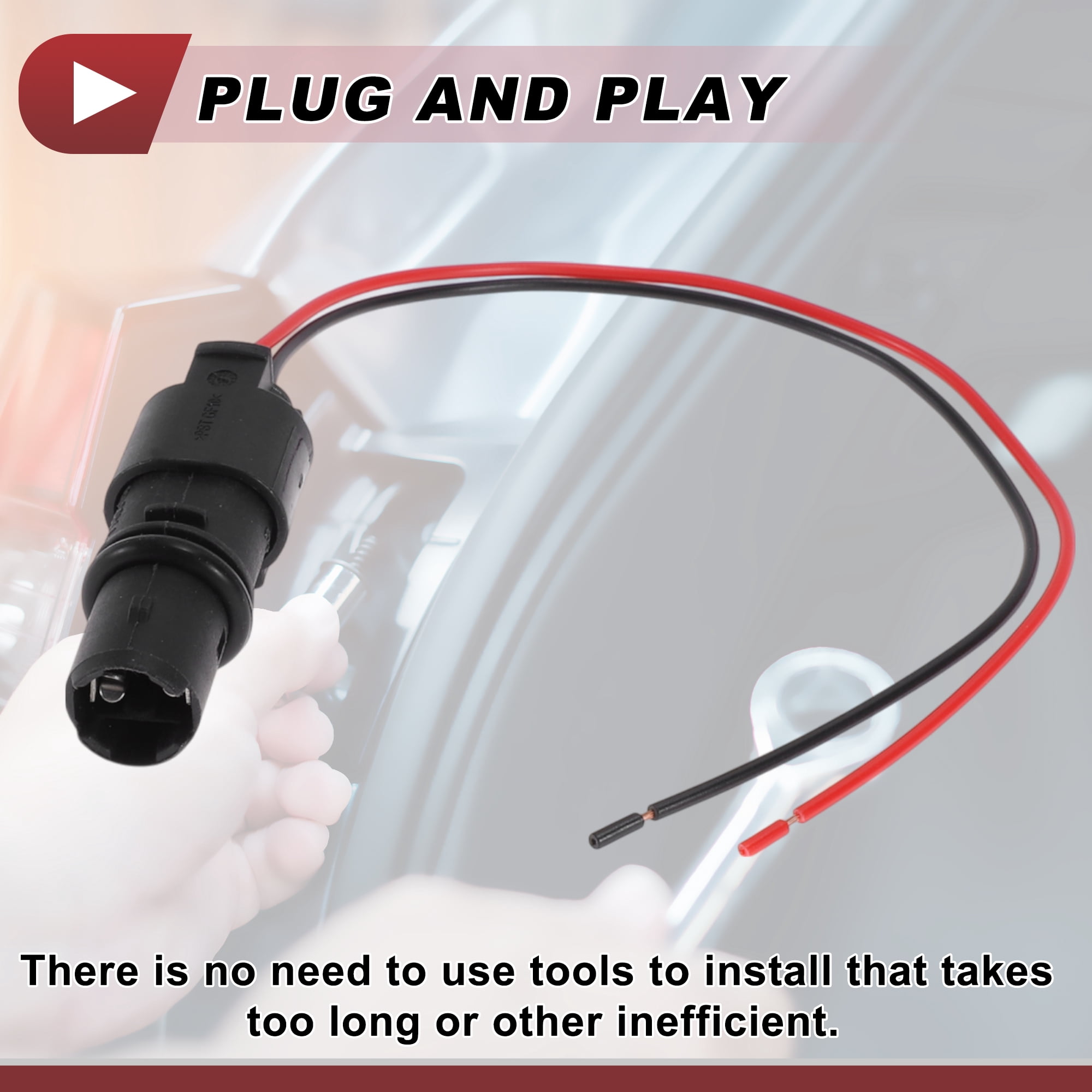 Unique Bargains Side Marker Light Socket Wiring for BMW 1 3 Series 1997-2013 No.8382104