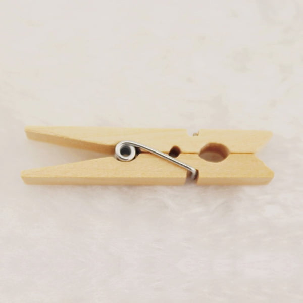 Wholesale DIY Wooden Craft Ideas Photo Wall Decorations Small Clothespins  Postcards Tags Note Pegs Clips Wood Clamps 