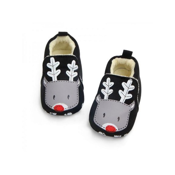 Infant Toddler Girls Soft Sole Crib Shoes Newborn 0-18 Months