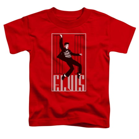 

Elvis Presley - One Jailhouse - Toddler Short Sleeve Shirt - 2T