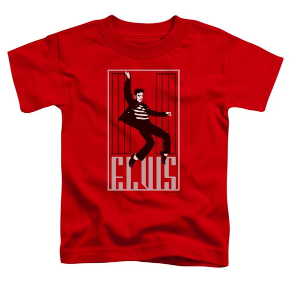Elvis Presley Little Boys' One Jailhouse Childrens T-shirt 3T Red