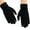 Black, variant on Winter Touchscreen Gloves Knit Warm Thick Thermal Soft Comfortable Plush Lining Elastic Cuff Texting Mittens for Unisex