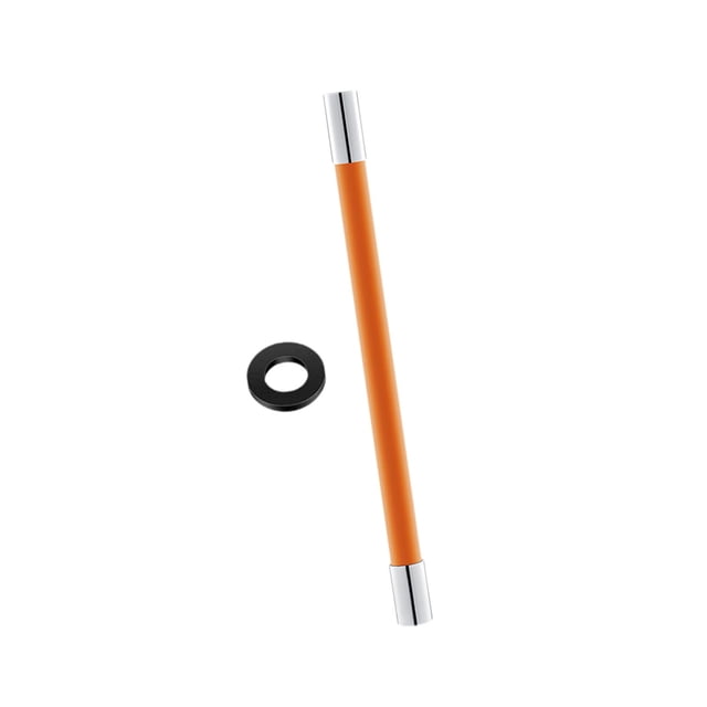 Manguera de extensión de espuma universal Manguera de extensión de grifo flexible fácil de instalar Naranja