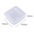 thumbnail image 4 of 2Pcs Food Container Food Grade Cheese Keeper Fridge Saver, 4 of 10