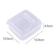 thumbnail image 4 of Contenedor de alimentos para refrigerador apilable, 2 uds., contenedores de almacenamiento de plástico herméticos para alimentos, transparente con tap, 4 of 4