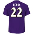thumbnail image 3 of Men's Fanatics Derrick Henry Purple Baltimore Ravens Big & Tall Player Name & Number T-Shirt, 3 of 3