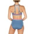 thumbnail image 2 of Time and Tru Women's Solid Elastic Bra Swimsuit Top, 2 of 4