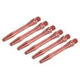 thumbnail image 1 of Uxcell Tiges de Fléchettes 35mm, Filetage Moyen 2BA en Aluminium - Lot de 6 (Rouge), 1 of 5