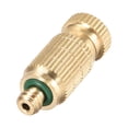 thumbnail image 4 of Unique Bargains Brass Misting Nozzle - 3/16" Threaded 0.5mm/0.02" Orifice Dia Fogging Spray Head Golden, 4 of 4