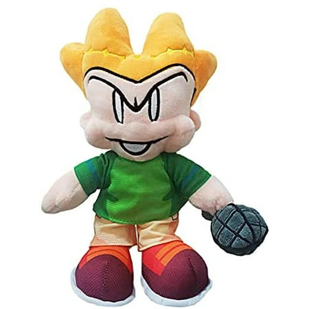 Friday Night funkin Plush,Pico and Tricky Boyfriend and Girlfriend Plush Toy for Game Fans(Green)