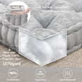 thumbnail image 3 of Intelligent Design - Cojín cuadrado para suelo, 20 x 20 x 5 pulgadas, 3 of 9