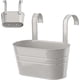 thumbnail image 1 of Hanging Flower Pot, Hanging Flower Pots With Detachable Hooks Drainage Hole Hanging Pot For Outdoor Balcony Garden Country House Banmo, 1 of 4