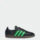 thumbnail image 2 of [JR0911] Adi-das Men's SAMBA OG Black Green *NEW*, 2 of 6