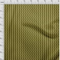 thumbnail image 4 of oneOone Cotton Flex Dark Olive Green Fabric Stripe Vertical Wavy Stripes Sewing Craft Projects Fabric Prints By Yard 40 Inch Wide, 4 of 4