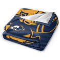 thumbnail image 2 of University of Akron Fleece Blanket, Very Soft Microfiber Flannel Blanket for Couch Warm and Cozy for All Seasons, 2 of 6