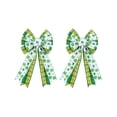 thumbnail image 1 of Decoraciones de Arco para Fiesta Decoración de Arco de San Patricio Colgante Irlandés 35x22cm/13.78x8.66In Paño Verde, 1 of 6