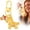 E, variant on Chinese Zodiac Horse Keychain Pendant for Women – Golden 2026 Prosperity Charm Key Ring with Luck Blessing for Chinese New Year Handbag and Car Keys Accessories