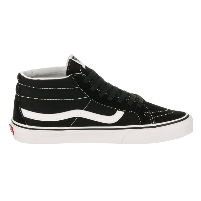 vans vn-0a391f6bt: sk8-mid reissue black/true white/black skateboarding  shoes (8.5 d(m) us men)