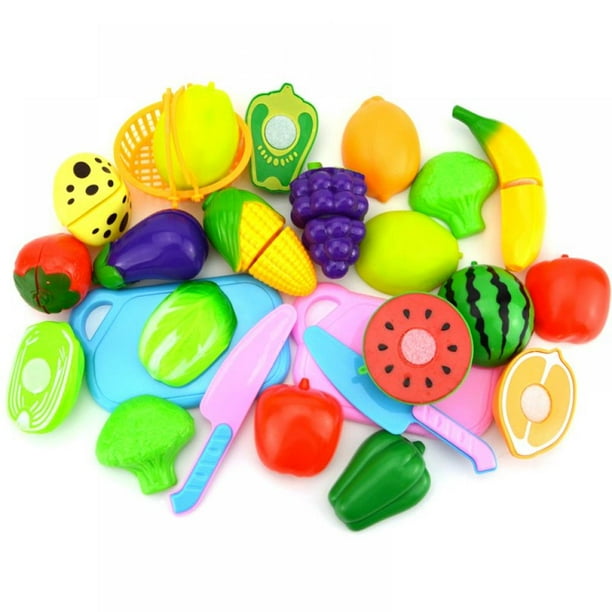 fruits and vegetables playset