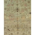 thumbnail image 1 of Ahgly Company Indoor Rectangle Abstract Brownish Green Oriental Area Rugs, 2' x 4', 1 of 6
