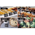 thumbnail image 4 of 10 Pack Mini Chalkboard Signs for Food 3x4 inch - Party - Buffet - Tables - Wedding - Bakery - Small Chalkboard Signs - Mini Chalkboard Signs for Food - Chalkboard Buffet Signs - Table Sign Chalkboard, 4 of 4