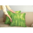 thumbnail image 2 of Ambesonne Green Throw Pillow Cover 2 Pack, Exotic Wildlife Scenery Print, 18", Green, 2 of 7