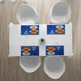 thumbnail image 3 of Ambesonne Zodiac Taurus Place Mats Set of 4, Bull on a Cloud, Standard Size, Multicolor, 3 of 4
