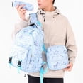 thumbnail image 2 of AJGRHE 3 Piece Backpack Set for Students Large Capacity Shoulder Pack Travel Everyday Use with Blue One Size, 2 of 4