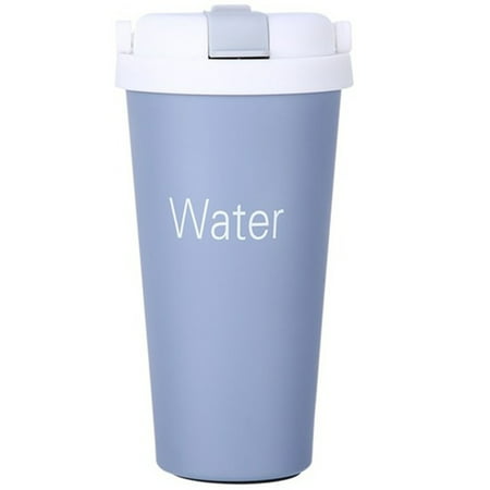

500ml Stainless Steel Thermos Coffee Mug Water Bottle For Girls Travel Mug Vacuum Flasks Thermoses Coffee Shape Tea Cup