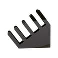 thumbnail image 3 of Mind Reader Fancy Cup and Lid Holder, 4 Compartment, Acrylic Black, 3 of 3
