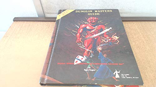 Dungeon Masters Guide Advanced Dungeons and Dragons , Pre-Owned