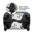 thumbnail image 4 of Easygdp Game All Day Print Elastic and Washable Suitcase Protective Cover with Hidden Zipper Fits 18-32 inch Luggage -Medium, 4 of 9