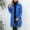 Blue, variant on Womens Long Wool Coat Double Breasted Trench Coat Fall Winter Clothes Midi Peacoat Classic Coat Wool Over Coats Long Jackets Loose Fits Outwear