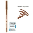 thumbnail image 7 of L.A. COLORS Smudge & Transfer proof Smooth Glide-on Gel Eyeliner, Rose Gold Shimmer, Rose Gold, 7 of 7