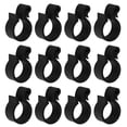 thumbnail image 2 of WORGEOUS 50Pcs Garden PE Pipe Hook Connection Clips de fijación de riego de sujetador de tubo de goteo Hebilla de apriete de manguera (gancho de 25 tubos, negro), 2 of 9