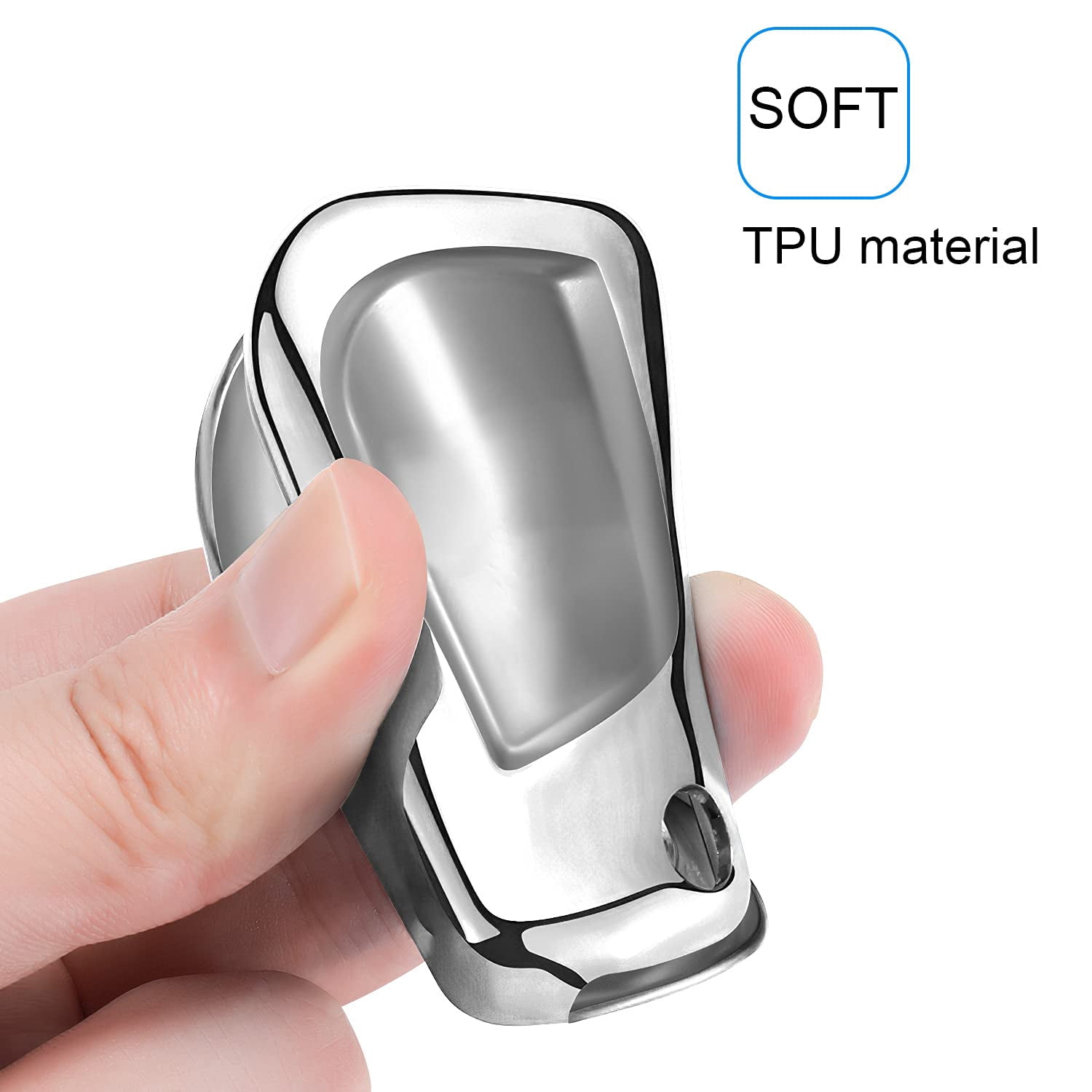 for Toyota Key Fob Cover Compatible with Toyota Fortuner tundra Camry RAV4 Highlander Corolla Smart Key