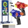 Moving Shooting Target - Zombie with 2,  N compatible toy foam shooters