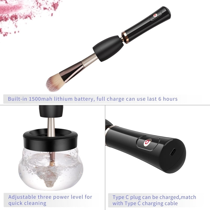 Luxx Flavor Electric Makeup Brush Cleaner and Dryer 