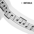 thumbnail image 3 of 1 Roll Multi Color Music Note Ribbon for Elegant Party Decoration and Gift Packaging, 3 of 8