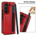 thumbnail image 4 of for Samsung Galaxy Z Fold 6 Case with Pen Holder, Anti-Fall Shockproof Leather Protective Cover with Card Holder & Stand, 4 of 9