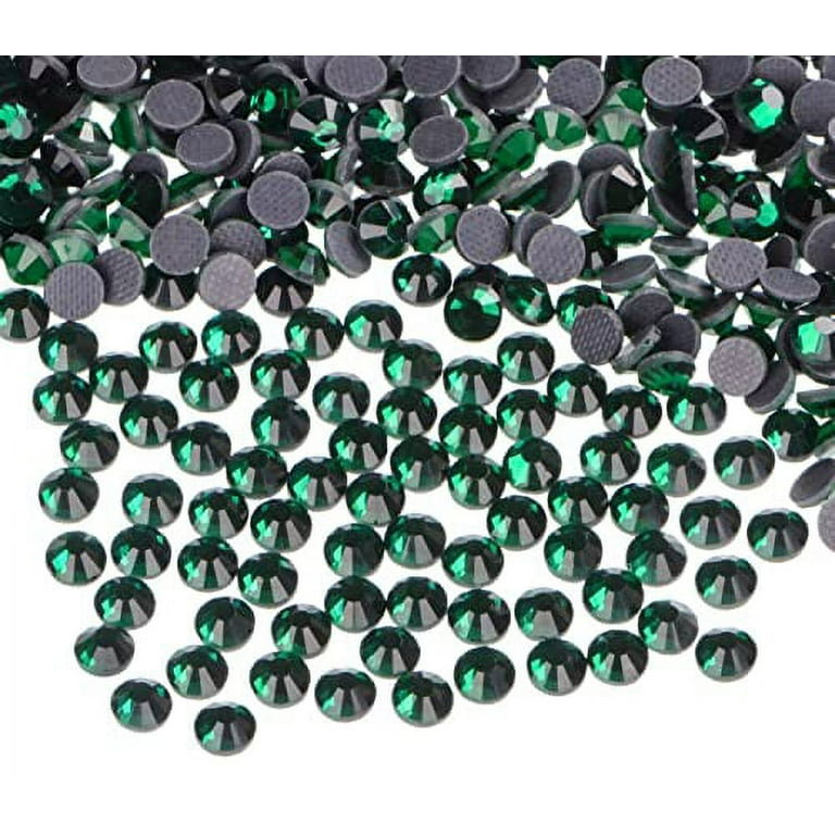 BEADSLAND 4300pcs Flatback Clear Rhinestones for Crafts, 6 Sizes